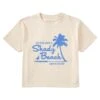 Women's Beach Short Sleeve Crusher Boxy Tee