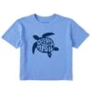 Women's Ocean Is Magic Turtle Short Sleeve Crusher Boxy Tee