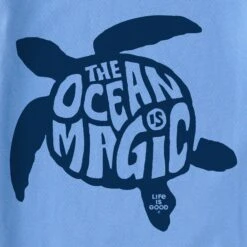 Women's Ocean Is Magic Turtle Short Sleeve Crusher Boxy Tee -LIFE IS GOOD SHOP 142417 2 3e3c8bc5 79e8 4e6f 816f 64db5f67b64c