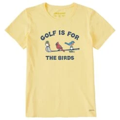 Women's Golf Is For The Birds Short Sleeve Tee 10 Women's Golf Is For The Birds Short Sleeve Tee -LIFE IS GOOD SHOP 142542 1