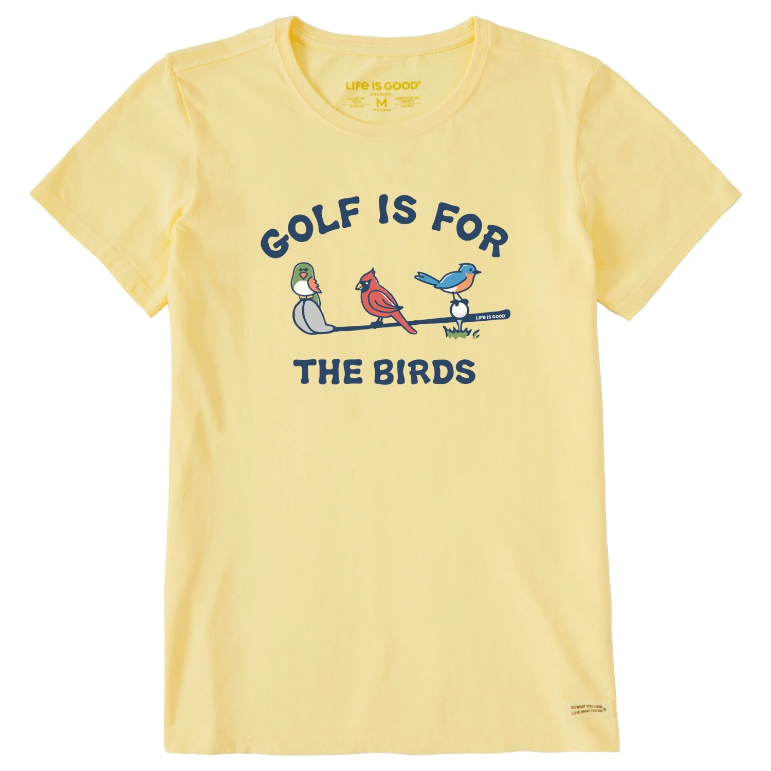 Women's Golf Is For The Birds Short Sleeve Tee 3 Women's Golf Is For The Birds Short Sleeve Tee - Image 3