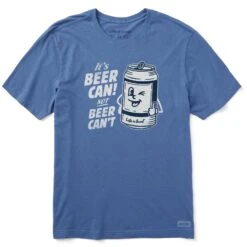 Men's Beer Can Short Sleeve Tee 32 Men's Beer Can Short Sleeve Tee -LIFE IS GOOD SHOP 142997 1 fde69ead e8aa 46ca 8355 f4dc8c36ba11