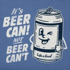 Men's Beer Can Short Sleeve Tee 23 Men's Beer Can Short Sleeve Tee -LIFE IS GOOD SHOP 142997 2