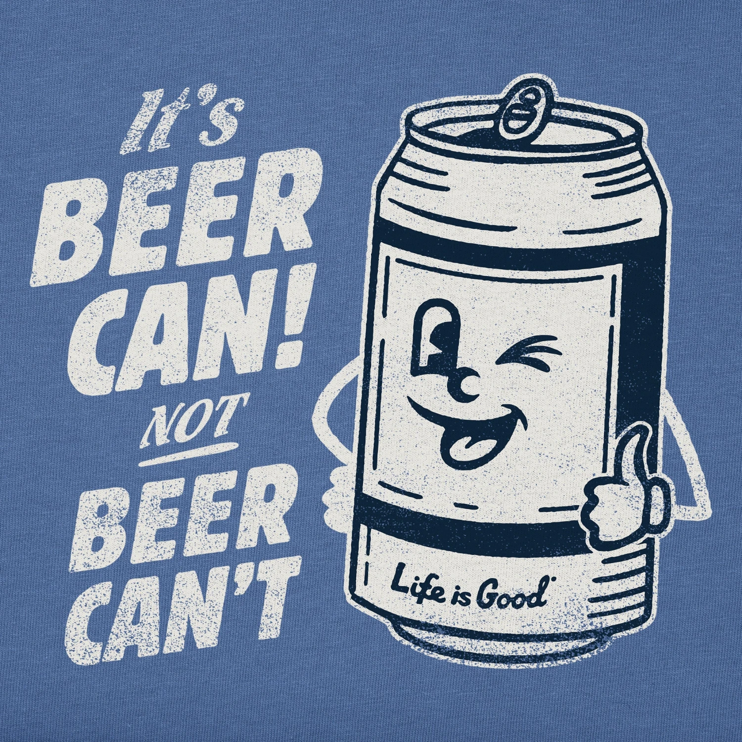 Men's Beer Can Short Sleeve Tee 4 Men's Beer Can Short Sleeve Tee - Image 4
