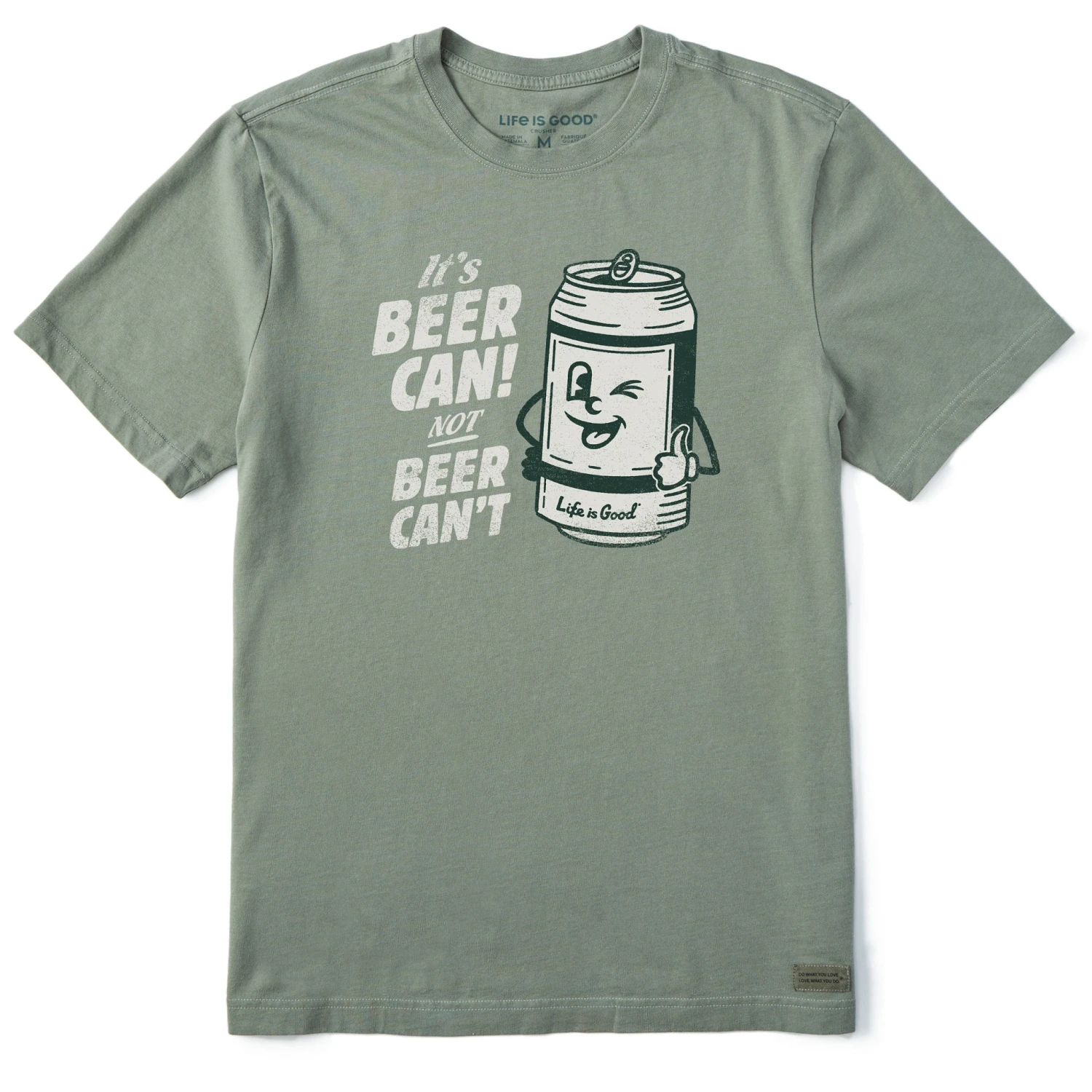 Men's Beer Can Short Sleeve Tee 17 Men's Beer Can Short Sleeve Tee - Image 17