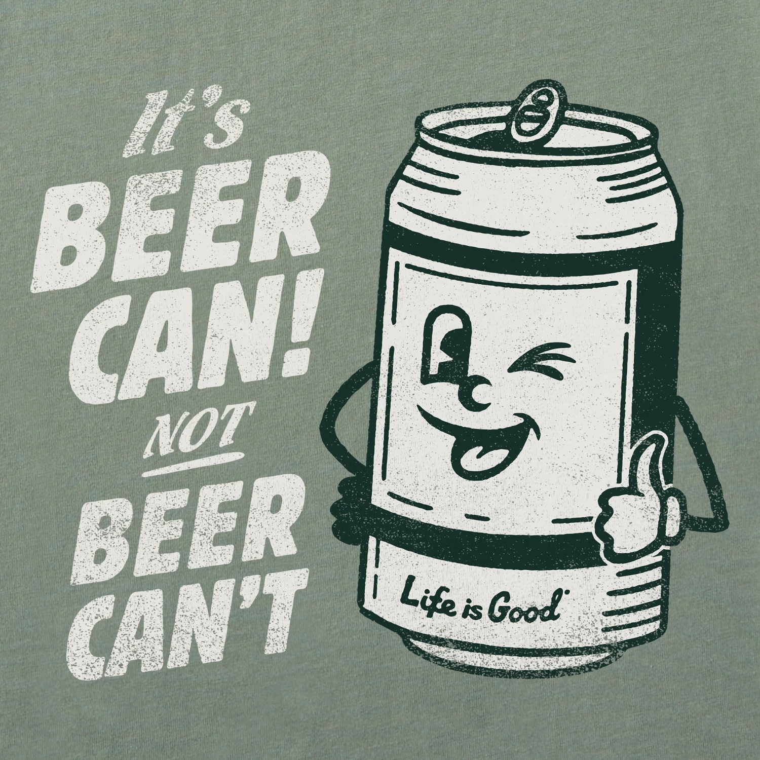 Men's Beer Can Short Sleeve Tee 6 Men's Beer Can Short Sleeve Tee - Image 6