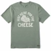 Men's Here For The Cheese Short Sleeve Tee