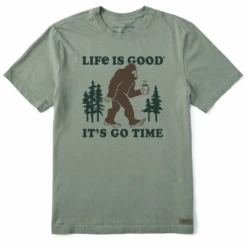 Men's It's Go Time Sasquatch Short Sleeve Tee