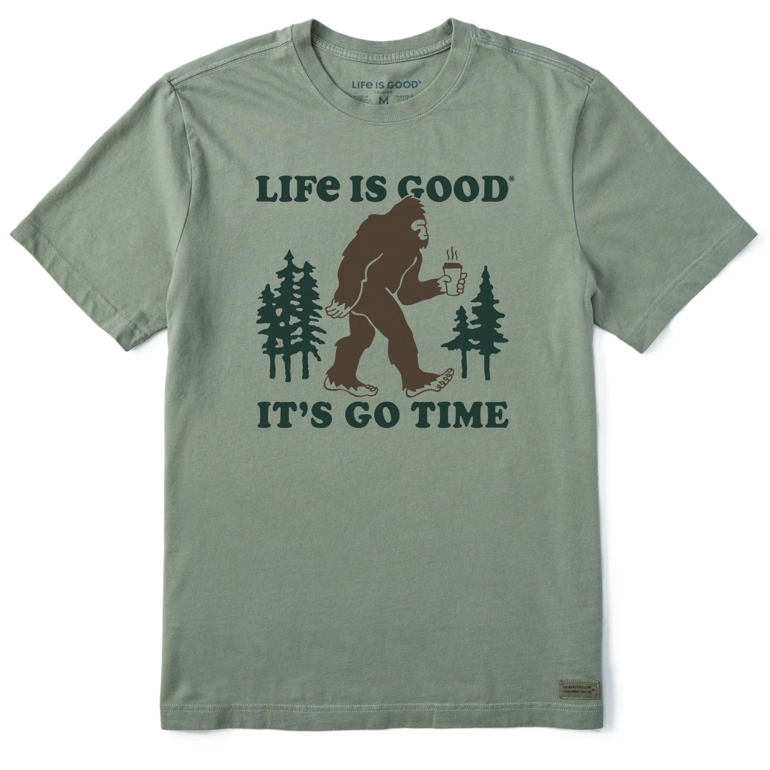 Men's It's Go Time Sasquatch Short Sleeve Tee 3 Men's It's Go Time Sasquatch Short Sleeve Tee - Image 3