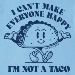 Men's I'm Not A Taco Short Sleeve Tee -LIFE IS GOOD SHOP 143965 2 4f47d5fc 49a0 4f2b a325 49b165d90bee