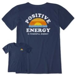 Women's Positive Energy Sunset Short Sleeve Tee