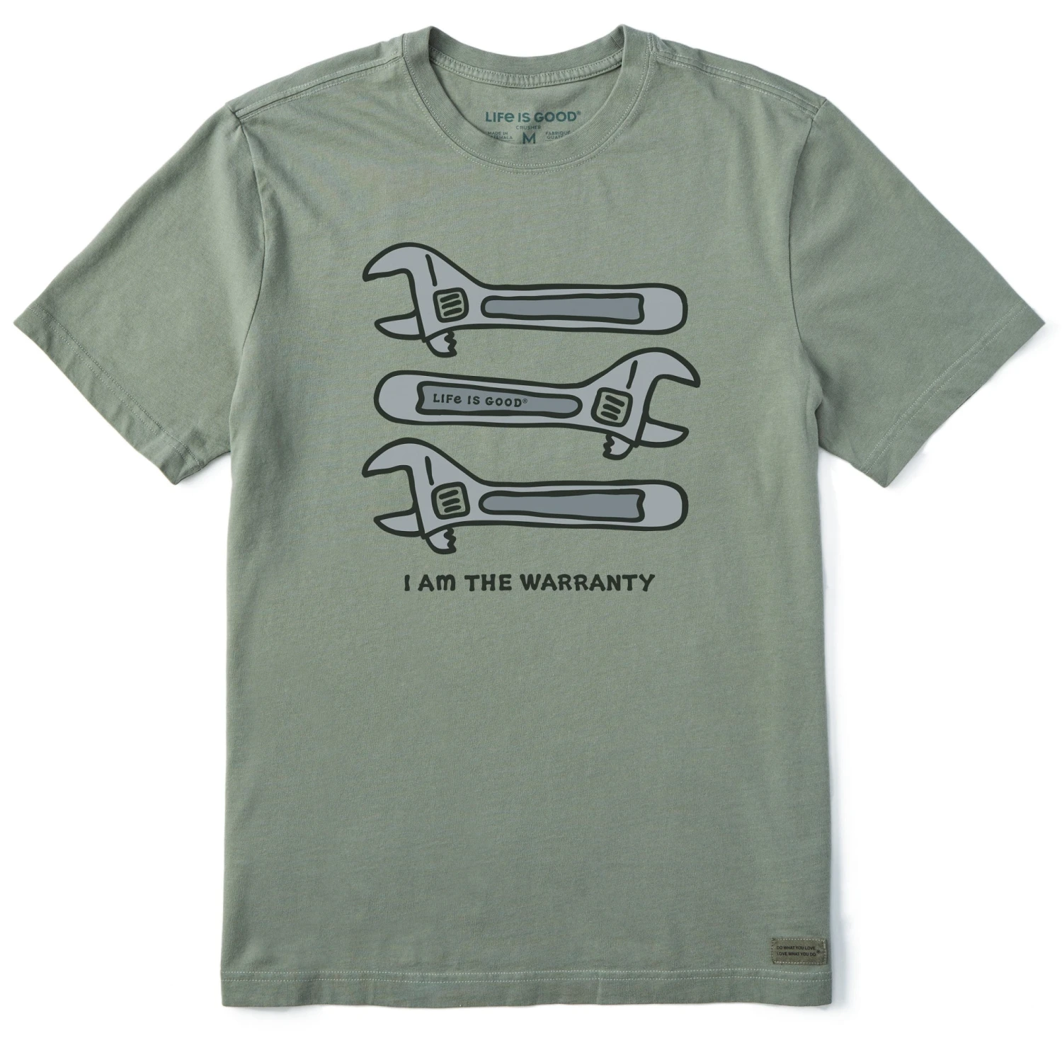 Men's I Am The Warranty Wrenches Short Sleeve Tee 3 Men's I Am The Warranty Wrenches Short Sleeve Tee - Image 3