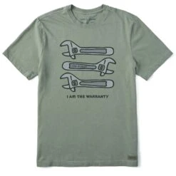 Men's I Am The Warranty Wrenches Short Sleeve Tee 14 Men's I Am The Warranty Wrenches Short Sleeve Tee -LIFE IS GOOD SHOP 145294 1 2335d60d 8e7c 4b9a b50b e7cf2e1e67b8