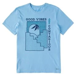 Men's Good Vibes Steps Short Sleeve Tee -LIFE IS GOOD SHOP 145424 1 93735c7d c7ff 441f 886d bbe6be1c4342
