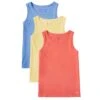 Women's Solid 3-Pack Crusher Tank- Multi 3