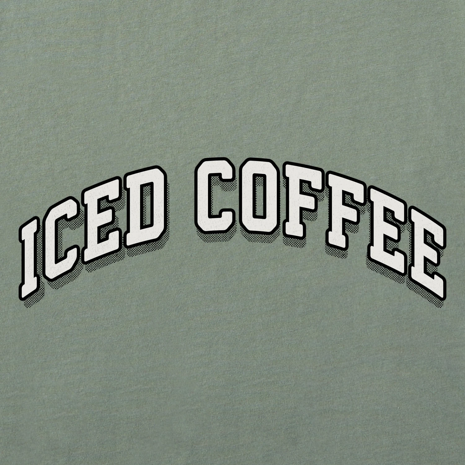 Women's Iced Coffee Arch Short Sleeve Crusher Tee 2 Women's Iced Coffee Arch Short Sleeve Crusher Tee - Image 2