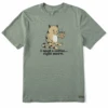 Men's I Need A Coffee Right Meow Short Sleeve Tee