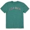 Men's Cold Brew Arch Short Sleeve Crusher Tee