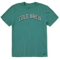 Men's Cold Brew Arch Short Sleeve Crusher Tee