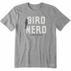 Men's Bird Nerd Short Sleeve Tee -LIFE IS GOOD SHOP 147264 1
