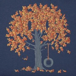 Women's Fall Tire Swing Short Sleeve Tee -LIFE IS GOOD SHOP 147681 2