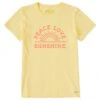 Women's Peace Love Sunshine Short Sleeve Tee