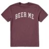 Men's Beer Me Arch Short Sleeve Crusher Tee