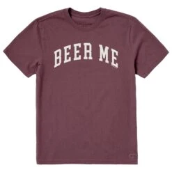Men's Beer Me Arch Short Sleeve Crusher Tee