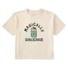Women's Magically Delicious Short Sleeve Crusher Boxy Tee