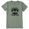 Women's I Declare A Thumb War Short Sleeve Crusher Tee