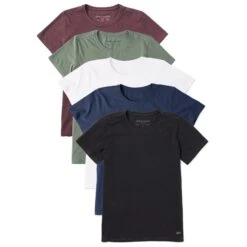 Women's Solid 5-Pack Crusher Tee Multi 4