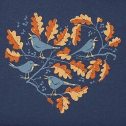 Women's Three Fall Birds Long Sleeve Crusher Vee -LIFE IS GOOD SHOP 149406 2