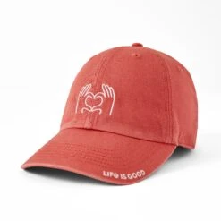 Adult Unisex Heart Hands Branded Chill Cap