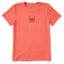 Women's Be Less Crabby Mini Short Sleeve Crusher Tee