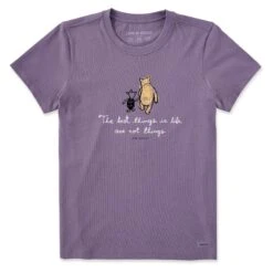 Women's Winnie Best Things Short Sleeve Tee -LIFE IS GOOD SHOP 149886 1