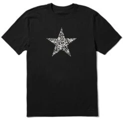 Men's Bert's Smashing Star Short Sleeve Crusher Tee -LIFE IS GOOD SHOP 149989 1