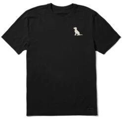 Men's Bert's Dog Short Sleeve Crusher Tee