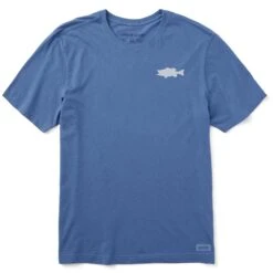 Men's Bert's Bass Short Sleeve Crusher Tee