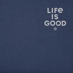 Men's Bert's Stacked LIG Short Sleeve Crusher Tee -LIFE IS GOOD SHOP 150156 2