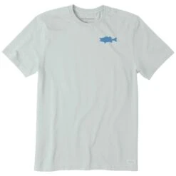 Men's Bert's Bass Short Sleeve Crusher Tee -LIFE IS GOOD SHOP 150160 1