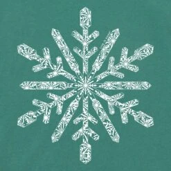 Women's Contrast Snowflake Long Sleeve Crusher Boxy Tee 7 Women's Contrast Snowflake Long Sleeve Crusher Boxy Tee -LIFE IS GOOD SHOP 151464 2