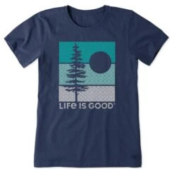 Women's Lone Pine Sunset Short Sleeve Crusher Tee