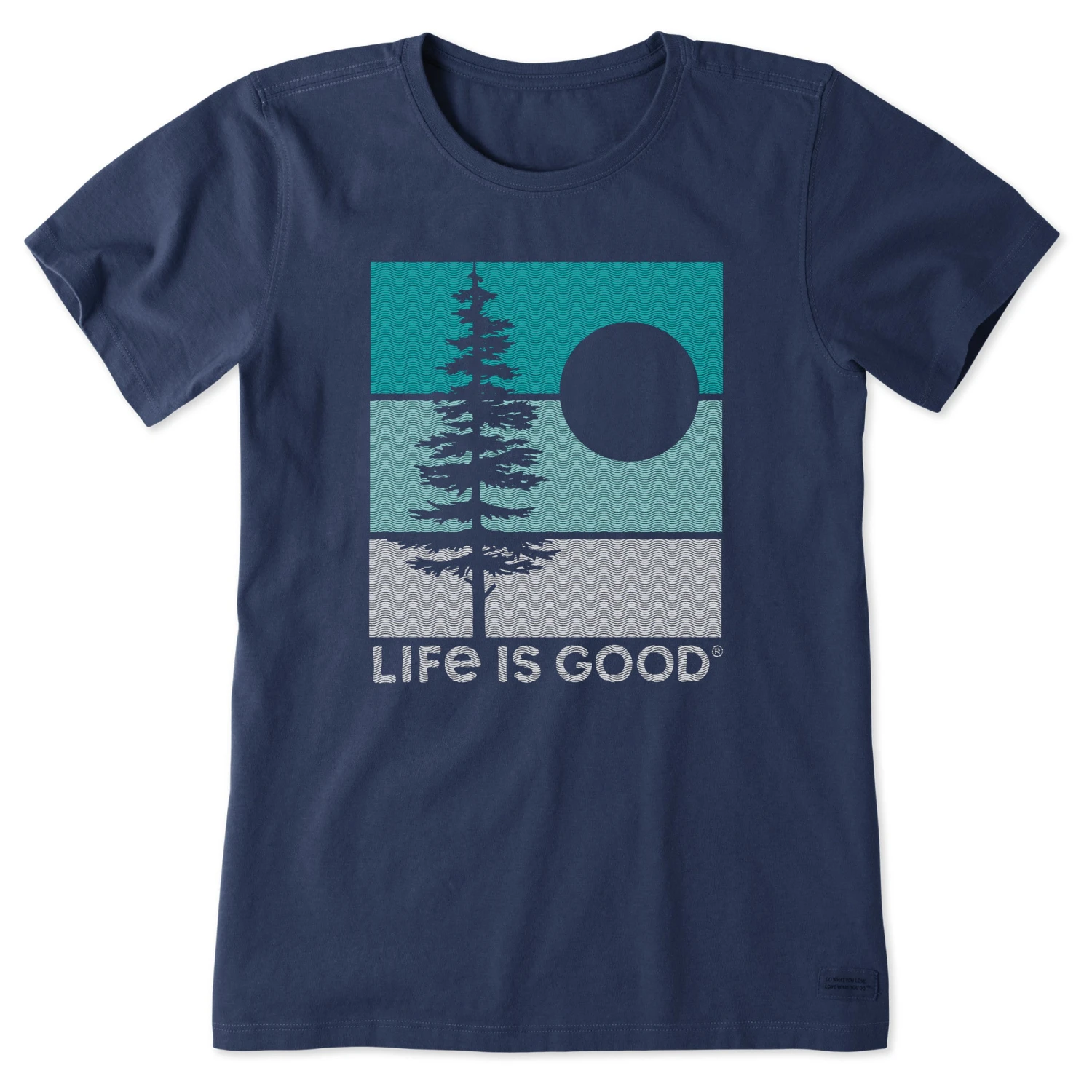 Women's Lone Pine Sunset Short Sleeve Crusher Tee 1 Women's Lone Pine Sunset Short Sleeve Crusher Tee