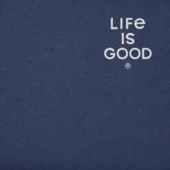 Men's Bert's Frenchie With Wine Short Sleeve Crusher Tee -LIFE IS GOOD SHOP 151901 3