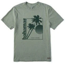 Men's Bahamas Sunset Short Sleeve Crusher Tee
