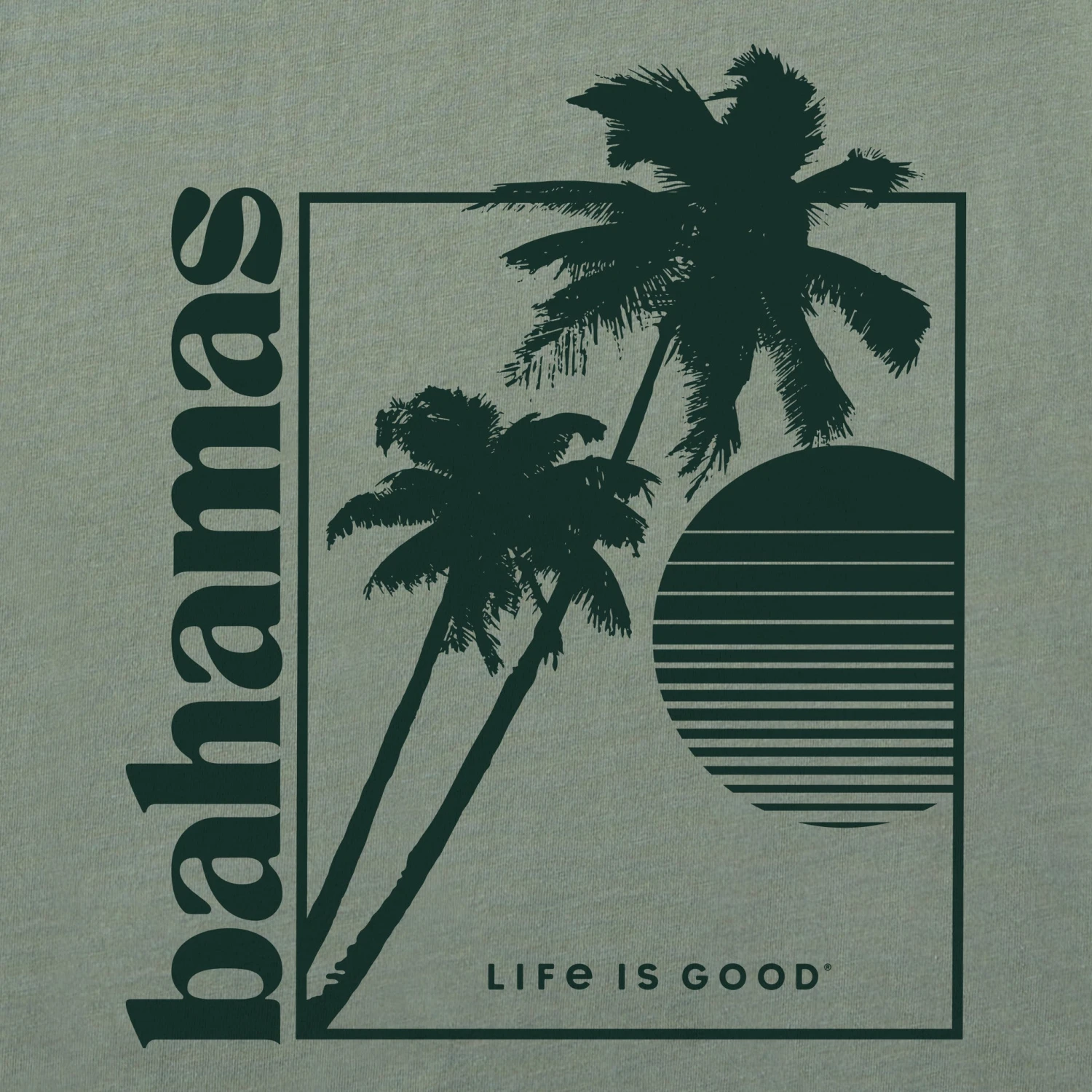 Men's Bahamas Sunset Short Sleeve Crusher Tee 2 Men's Bahamas Sunset Short Sleeve Crusher Tee - Image 2