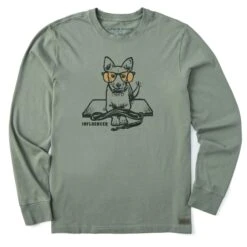 Men's Dog Influencer Long Sleeve Crusher Tee