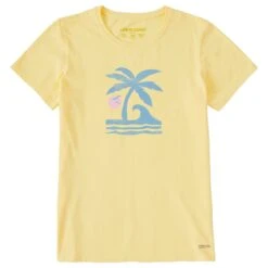 Women's Palm Wave Short Sleeve Tee