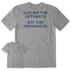 Men's Bert's Gather The Optimists Short Sleeve Crusher Tee