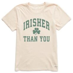 Women's Irisher Than You Arch Short Sleeve Crusher Tee